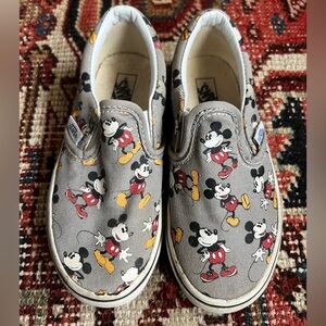Vans x Disney Mickey Mouse toddler slip-ons Size 11